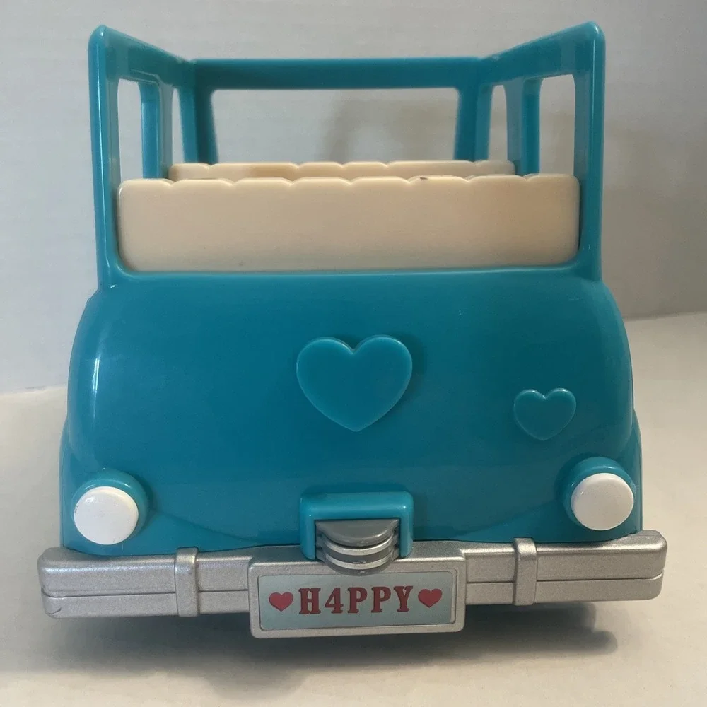 Li'l Woodzeez Calico Critters‎ Blue Teal Breezy Car Toy